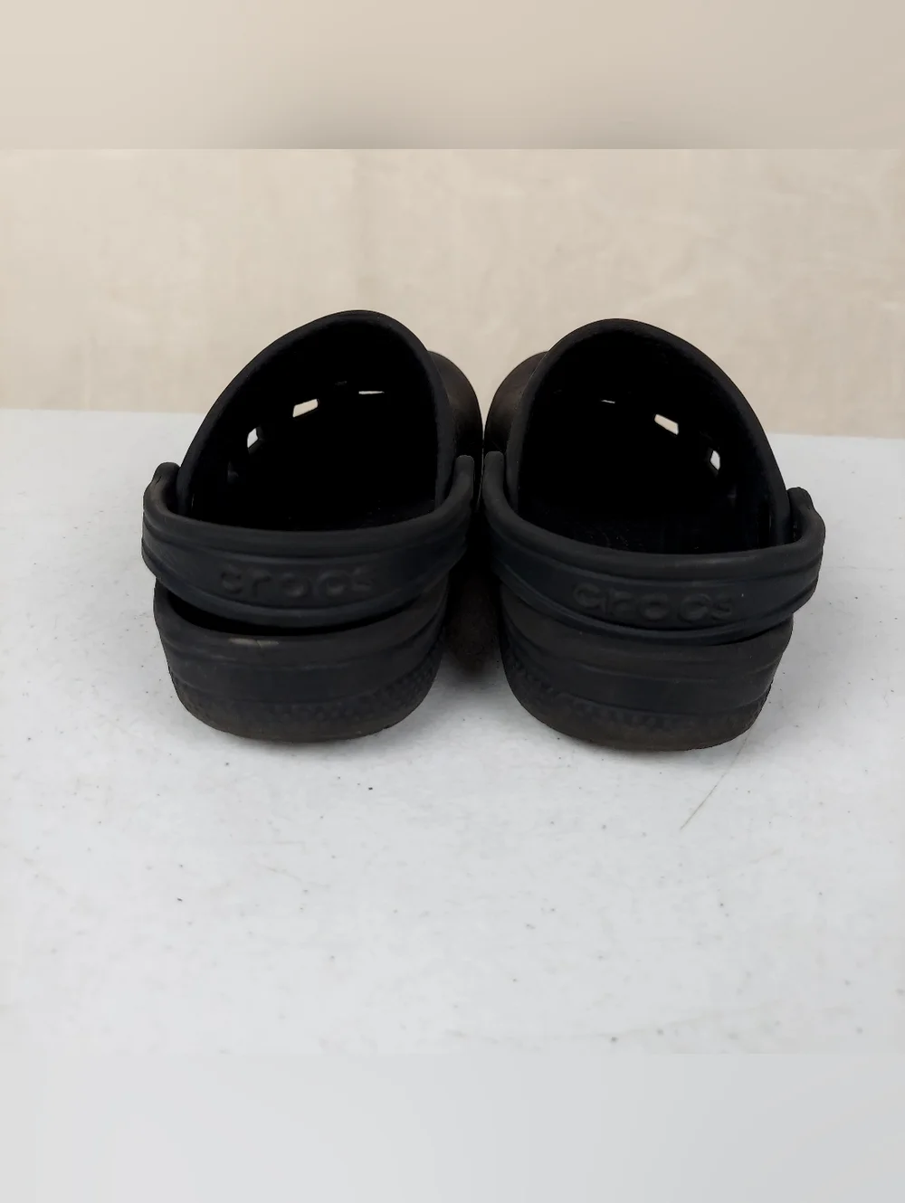 Children's Black Crocs Sandals - Comfortable Slip-On Size 13